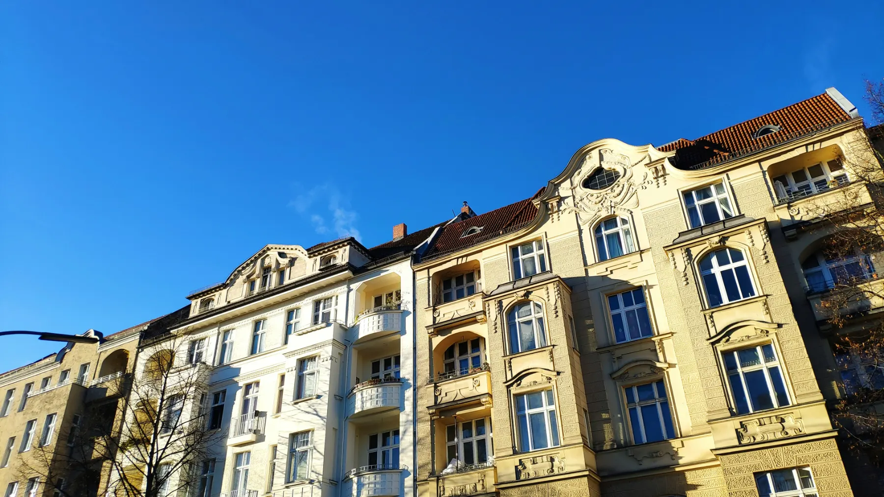 Wohnstraße in Berlin — Reihenhausbewertung